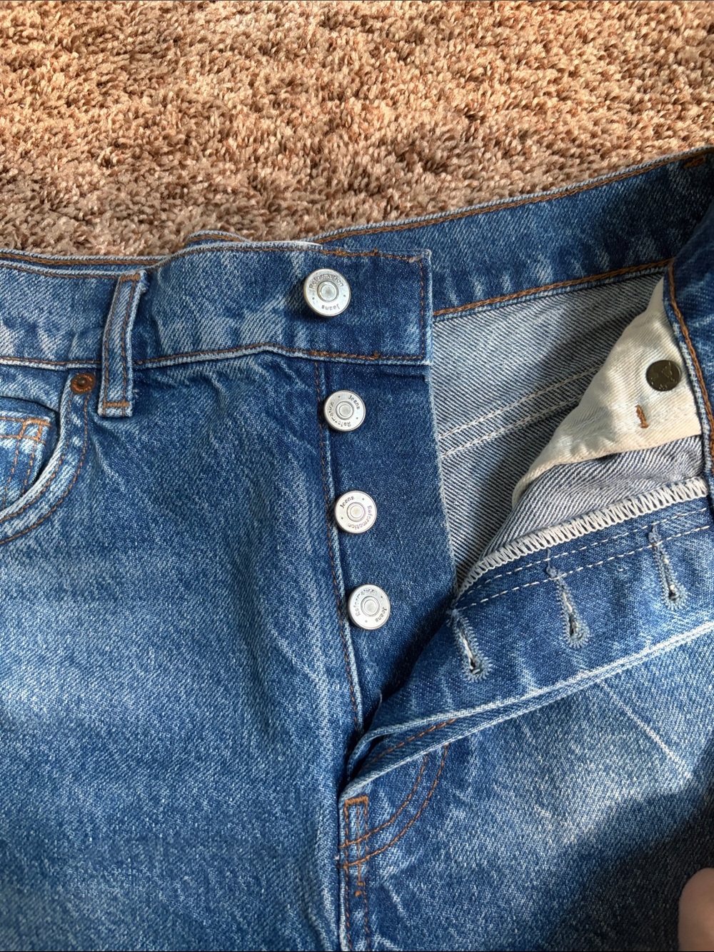 Reformation charlene cuffed shorts - Picture 4 of 6